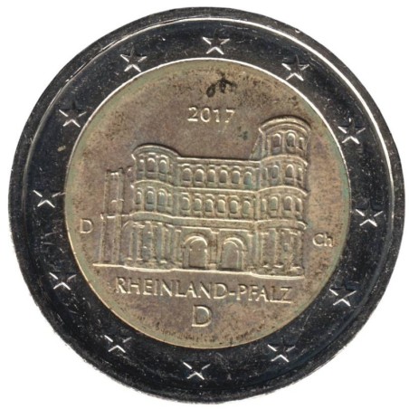 ALLEMAGNE - 2 euros commémorative - Rhénanie-Palatinat - 2017 D