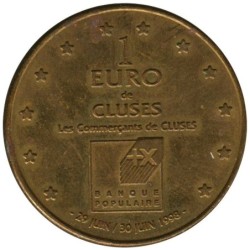 CLUSES - 1 euro des villes - 1998 - Etat : TTB
