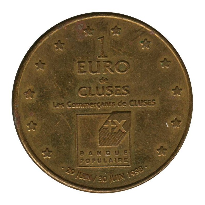 CLUSES - 1 euro des villes - 1998 - Etat : TTB