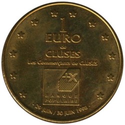 CLUSES - 1 euro des villes - 1998 - Etat : SPL