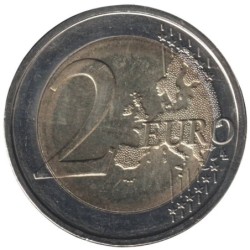 BELGIQUE - 2 euros commémorative - 10 ans de l'UEM - 2009