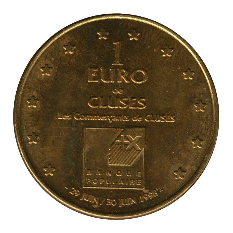 CLUSES - 1 euro des villes - 1998 - Etat : SPL