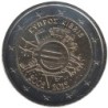 CHYPRE - 2 euros commémorative - 10 ans de l'Euro - 2012