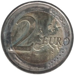 CHYPRE - 2 euros commémorative - 30 ans de l'Institut de Neurologie et Génétique - 2020