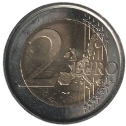 ESPAGNE - 2 euros commémorative - Don Quichotte - 2005