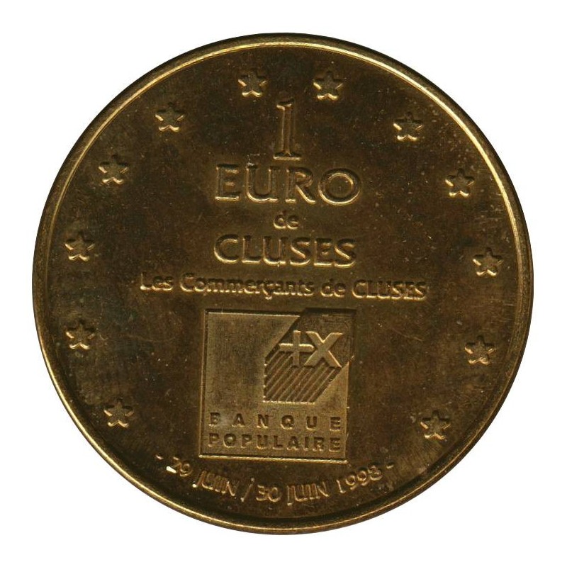 CLUSES - 1 euro des villes - 1998 - Etat : SPL