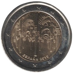 ESPAGNE - 2 euros commémorative - Centre historique de Cordoue - 2010