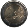 ESPAGNE - 2 euros commémorative colorisée - La Cour des Lions de l'Alhambra à Grenade - 2011