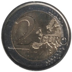 ESPAGNE - 2 euros commémorative - 10 ans de l'Euro - 2012