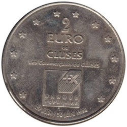 CLUSES - 2 euro des villes - 1998 - Etat : TTB