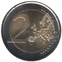 ESPAGNE - 2 euros commémorative colorisée - Monastère San Lorenzo de El Escorial - 2013