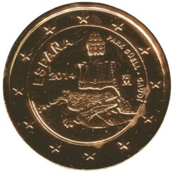 ESPAGNE - 2 euros commémorative plaquée or - Parc Güell - 2014