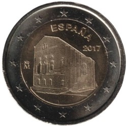 ESPAGNE - 2 euros commémorative - Eglises du royaume des Asturies - 2017