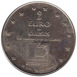 CLUSES - 2 euro des villes - 1998 - Etat : TTB