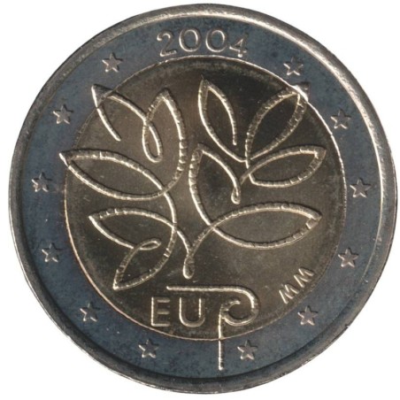FINLANDE - 2 euros commémorative - Elargissement Union européenne - 2004 FINLANDE - 2 euros commémorative - Elargissement Union européenne - 2004