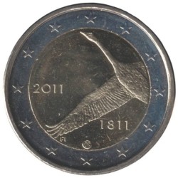 FINLANDE - 2 euros commémorative - 200 ans de la Banque de Finlande - 2011