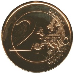 FINLANDE - 2 euros commémorative plaquée or - 200 ans de la Banque de Finlande - 2011