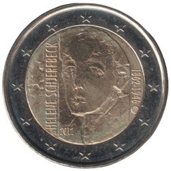 FINLANDE - 2 euros commémorative - Hélène Schjerfbeck - 2012