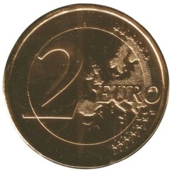FINLANDE - 2 euros commémorative plaquée or - Frans Eemil Sillanpää - 2013