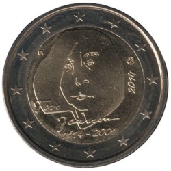FINLANDE - 2 euros commémorative - Tove Jansson - 2014