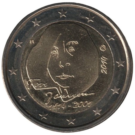 FINLANDE - 2 euros commémorative - Tove Jansson - 2014 FINLANDE - 2 euros commémorative - Tove Jansson - 2014