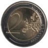 FINLANDE - 2 euros commémorative colorisée - Jean Sibelius - 2015