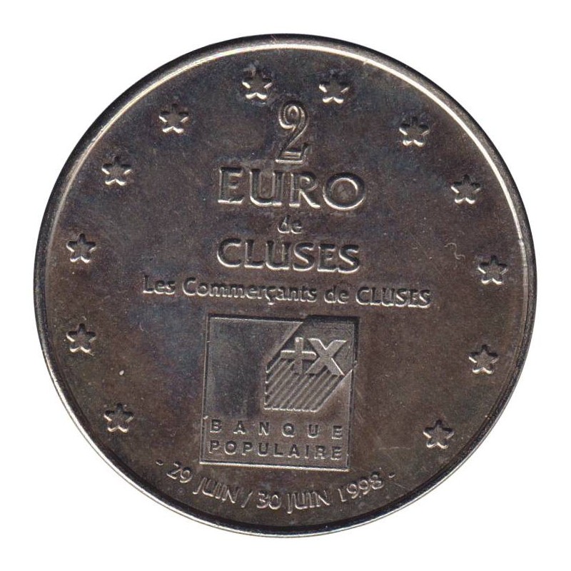 CLUSES - 2 euro des villes - 1998 - Etat : SUP CLUSES - 2 euro des villes - 1998 - Etat : SUP
