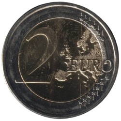 FINLANDE - 2 euros commémorative colorisée - Georg Henrik von Wright - 2016