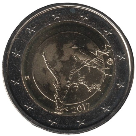 FINLANDE - 2 euros commémorative - Nature Finlandaise - 2017 FINLANDE - 2 euros commémorative - Nature Finlandaise - 2017