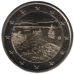 FINLANDE - 2 euros commémorative - Parc national de Koli - 2018