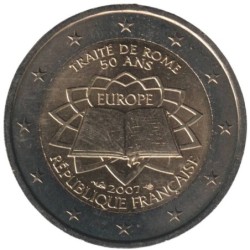 FRANCE - 2 euros commémorative - Traité de Rome - 2007