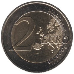 FRANCE - 2 euros commémorative - 10 ans de l'UEM - 2009