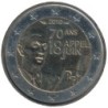 FRANCE - 2 euros commémorative - Appel du 18 juin 1940 - Charles de Gaulle - 2010