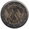 FRANCE - 2 euros commémorative - Journée mondiale contre le SIDA - 2014