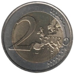 FRANCE - 2 euros commémorative - François Mitterrand - 2016