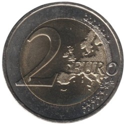 FRANCE - 2 euros commémorative - Championnat UEFA de Football - 2016