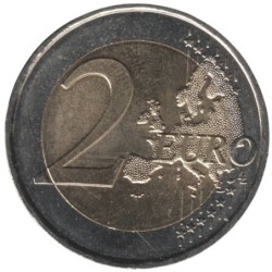 FRANCE - 2 euros commémorative - 20 ans de l'Euro - Jacques Chirac - 2022