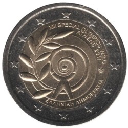 GRECE - 2 euros commémorative - Jeux olympiques spéciaux dété - 2011