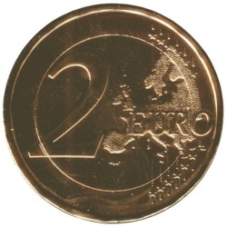 GRECE - 2 euros commémorative plaquée or - Académie de Platon - 2013