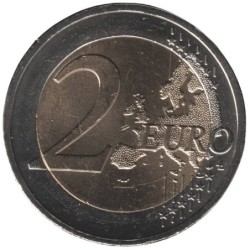GRECE - 2 euros commémorative - 30 ans du Drapeau Européen - 2015