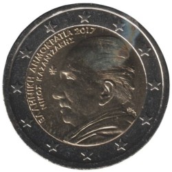GRECE - 2 euros commémorative - Nikos Kazantzakis - 2017