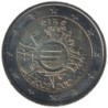 IRLANDE - 2 euros commémorative - 10 ans de l'Euro - 2012