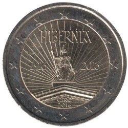 IRLANDE - 2 euros commémorative - 100 ans du soulèvement de Pâques - 2016