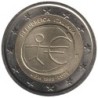 ITALIE - 2 euros commémorative - 10 ans de l'UEM - 2009