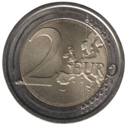ITALIE - 2 euros commémorative - 10 ans de l'UEM - 2009