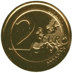 ITALIE - 2 euros commémorative plaquée or - 150 ans de l'unification de l'Italie - 2011