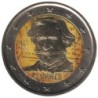 ITALIE - 2 euros commémorative colorisée - Giuseppe Verdi - 2013