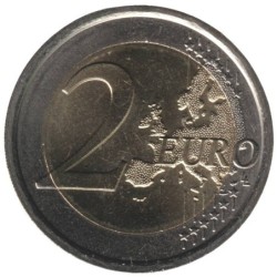ITALIE - 2 euros commémorative colorisée - Giuseppe Verdi - 2013