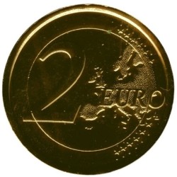 ITALIE - 2 euros commémorative plaquée or - Giovanni Boccaccio - 2013