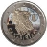 ITALIE - 2 euros commémorative colorisée - 200 ans de l'Arma dei Carabinieri - 2014